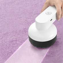 Electric Hair Remover & Fabric Shaver Suitable For Clothing, Portable Ball Trimmer With Low-Voltage Operation, Suitable For Home, Apartment Use, Easy To Clean For Threading, Shaving Clothes, Hair Removal Device For Various Fabrics - Multicolor - View 2