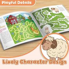 Maze Adventure Progressive Puzzle Activity Workbook Series, Educational Brain Games With Beginner To Advanced Route Challenges, Focus Concentration Visual Tracking Logical Thinking Reasoning Problem Solving & Skill Building Activities - Maze Adventure Level - View 6