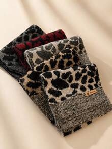 1PC Women's Fashion Casual Exquisite Leopard Print Scarf, Warm And Versatile, Suitable For Daily Wear, Shopping, Party, Travel And Dating - Multicolor - View 6