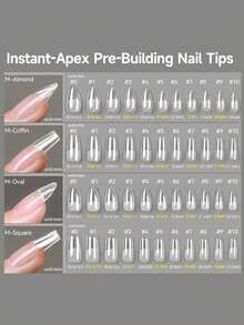 UR SUGAR Fall,Autumn, Fall Nails - Clear - View 2