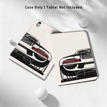 跑車 UV 列印平面圖案，適用於 保護殼 / MatePad 11.5 2025 / MatePad SE 11 吋 / Honor 平板保護殼 / Honor 9 / 10 / X8A / Pad SE 11 吋 (2023) / Pad 2 / A9 等 / 11 代 A16 保護殼 - 款式17 - 查看 8