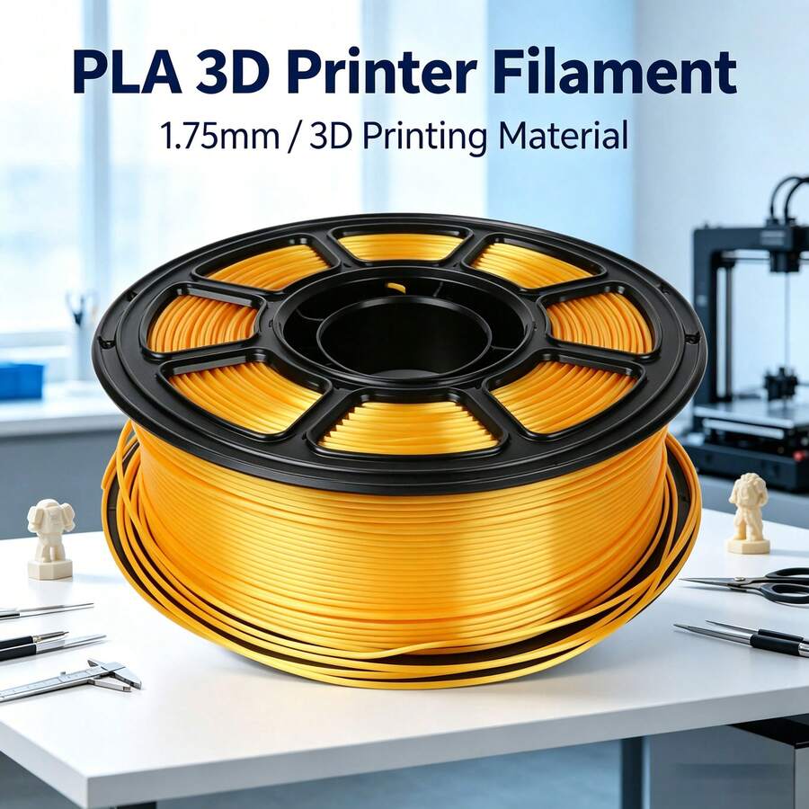 3D Printer Consumables PLA, Compatible With Most FDM 3D Printers And 3D Pens, Widely Used In Machinery, Electronic Devices, Automobiles, And Decorations