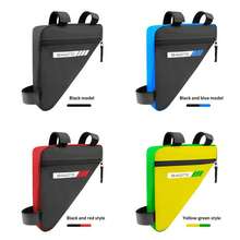 1PC Bicycle Frame Triangle Bag, Lightweight Bike Top Tube Storage Pouch, Wear‑Resistant Cycling Frame Saddle Bag For Mountain Road Bikes, No Leg Interference Design - Top Tube Bag - View 8