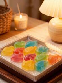 12-Cavity Ocean Animal Silicone Soap Mold, 3D Handmade Soap Making Mold, Suitable For DIY Soap, Aromatherapy Candles, Plaster And Craft Projects - A - View 11