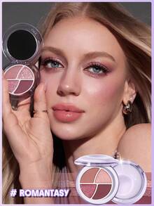 SHEGLAM [3Pcs] Brown Eye Makeup Essentials Bundle Kit - Waterproof Burgundy+Burgundy+Romantasy - View 9