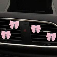 4 peças/2 peças Clipe de Ventilação de Ar-Condicionado de Carro com Fragrância Leve e Duradoura para Decoração de Interior de Carro Acessórios de Carro para Mulheres - A - Visão 15