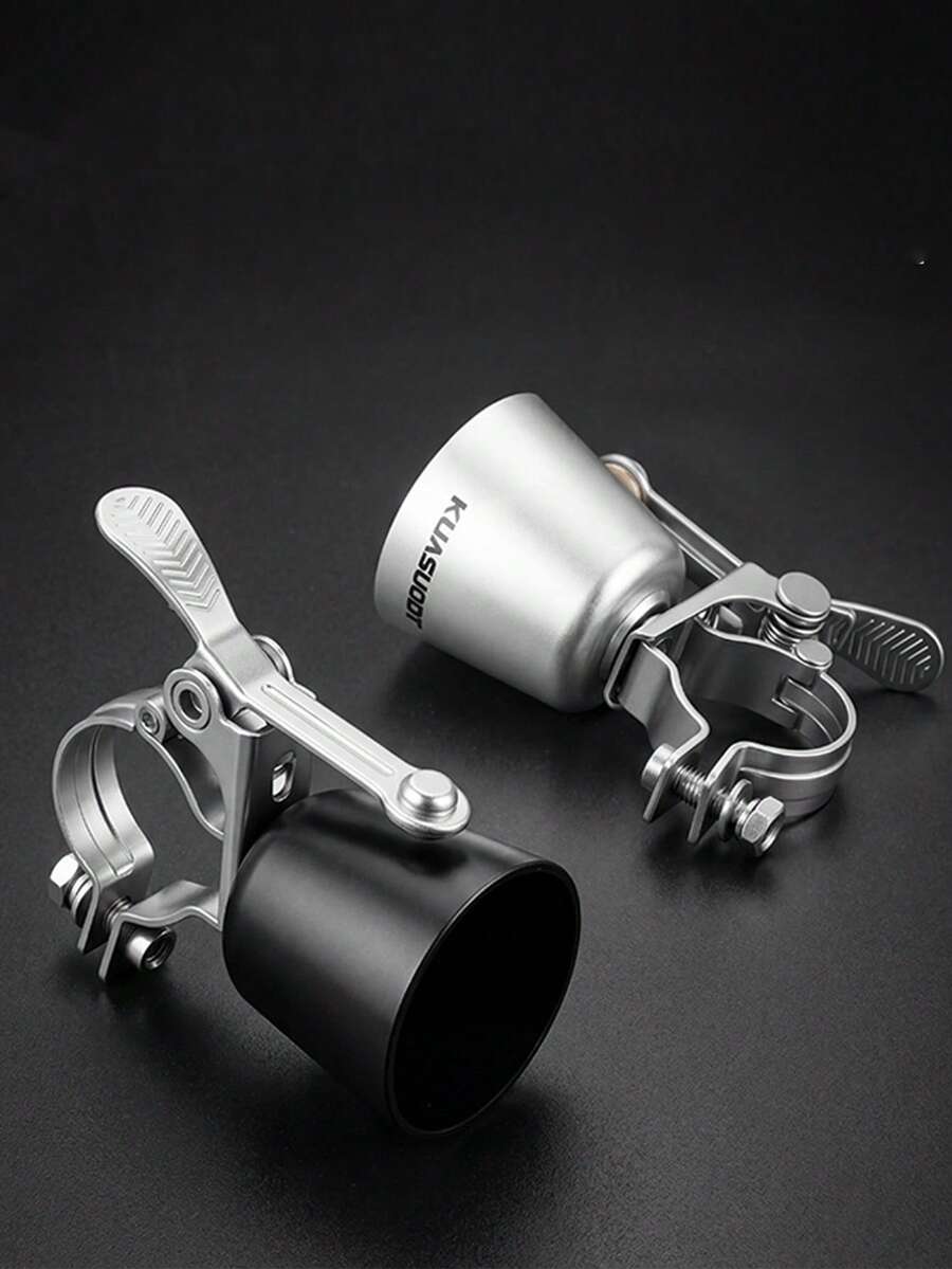 1pc Copper Alloy Dual-Use Bicycle Bell, Universal For Mountain And Road Bikes, Outdoor Cycling Equipment Warning Bell Accessory - Multicolor - View 1