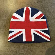 European Style Jacquard British Flag Knit Beanie, Autumn/Winter Unisex Warm Personalized Hip-Hop Beanie - Multicolor - View 14