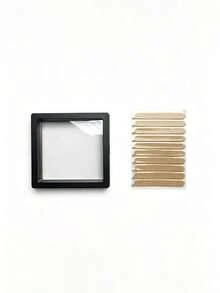 10pcs Wearable Nail Storage Box, Transparent Window Display Box, Dust-Proof Protective Box, Suitable For Artificial Nails, Home Storage, Nail Salon Display, Portable Nail Supplies Storage Box For Girls, Women And Nail Artists - Multicolor - View 12