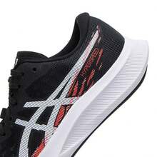 Asics New Women's HYPER SPEED 4 Racing Cushioning Comfortable Breathable Casual Running Shoes - Black/White Orange - View 7