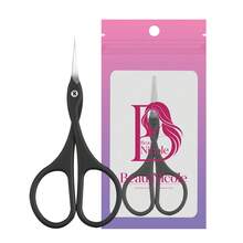 BeautNicole 1pc Stainless Steel Nail Clipper/Cuticle Scissors, Curved Blade Manicure Tool, Precision Trimming Small Scissors, Suitable For Nails, Cuticles, Eyebrows, Eyelashes And Dead Skin Removal - Multicolor - View 9