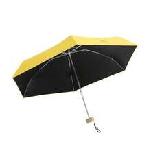 1pc Ultra Mini Folding Umbrella | Lightweight Folding Umbrella | 6-Rib Thickened Sun Protection Folding Umbrella | 200g Lightweight Design | Manual Style With Multiple Colors Available | Exclusive For Student Backpack Side Pocket | Fashionable Minimalist High-Quality Windproof UV Protection Small Umbrella, Convenient For Travel Sun Protection High-Quality Folding Umbrella, Windproof Sun Protection UV Protection Emergency Small Umbrella, Durable Wear-Resistant Women's Protection Umbrella, Fashionable Minimalist Personalized Umbrella - A - View 9