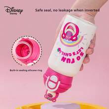 Disney Stitch Kids Insulated Water Bottle, 316 Stainless Steel, Portable With Cover And Straw, 530ML, For Students - Multicolor-530ml - View 6
