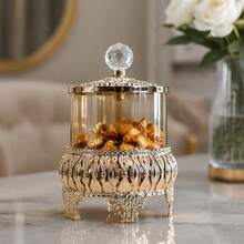 Decorative Bottles & Jars - Medium Size Gold - View 4