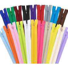 20pcs Mixed Color #3 Nylon Zippers, 7.87 Inch Closed Length, Suitable For DIY Handicraft Zippers, Can Be Used For Bags, Garments And Sewing Projects - 20 pcs - View 13