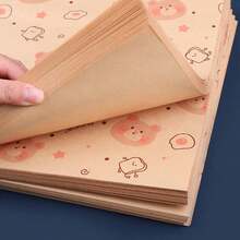 300 Sheets Of 15 * 11 Inch Sandwich Wrapping Paper, Tray Padding Paper, Thick Oil Absorbing Paper, Food Packaging Paper, Baking Paper, Kitchen Supplies, Desktop Decorative Paper, And 200/100/1pc To Choose From - View 6