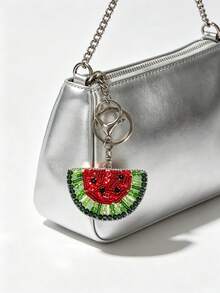 Seahorse Beach Vacation Style Bag Charm Summer Ocean Theme Fashionable Cute Versatile Rhinestone Bag Pendant - Multicolor - View 4