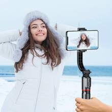 L12 Black Multifunctional Portable Tripod Selfie Stick – Features 360° Rotation And Wireless Bluetooth Remote Control; Made Of Aluminum Alloy; Compatible With IOS And Android; Ideal For Travel, Outdoor Photography, And Live Streaming. - View 5
