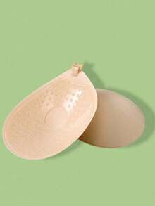 1pc Invisible Spaghetti Strap Round Cup Support Adhesive Bra With Adjustable Shoulder Straps, Suitable For Camisoles And Backless Dresses - Multicolor - View 4