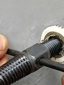 Double‑End Broken Screw Extractor, 1/2" & 3/4" Water Pipe Bolt Remover Tool, High‑Hardness Steel Damaged Screw Stud Extractor For Household Plumbing Repair, Rusty Broken Pipe Fitting Removal Hand Tool - A - View 5