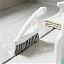 Unique V-Shaped Brush Head Perfectly Fits Narrow Gaps, Tile Grout Lines, Toilet Sides, Window Tracks And Sink Joints, Able To Remove Hidden Dirt That Regular Brushes Cannot Reach - Crevice Brush - View 7