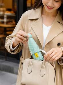 1pc Capsule Folding Umbrella, High-Quality Waterproof, Sun Protection, UV Protection, Foldable - Multicolor - View 8