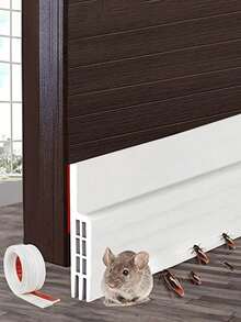 Premium Door Bottom Seal Strip, Door Gap Blocker, Warmth, Insect-Proof, Sound-Insulating, Quick Installation, Bedroom Door Cold Air Blocking Seal Strip - Door Gap Seal - View 3