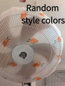 3-Piece Fan Dust Cover Set: Durable Dust Cover, Suitable For All Fans, Year-Round Use. Ruffle Edge Design For Home And Office Dual Use, Enhancing Space Elegance, Sturdy And Wear-Resistant Structure. - A - View 3