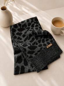 1PC Women's Fashion Casual Exquisite Leopard Print Scarf, Warm And Versatile, Suitable For Daily Wear, Shopping, Party, Travel And Dating - Multicolor - View 4