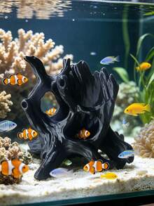 水族箱漂流木根樁裝飾，適用於蝦、慈鯛、鬥魚及所有淡水魚的魚缸造景裝飾品 - 歡樂水族 - 查看 3