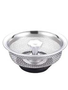 Elastic Cuffed Sink Strainer Mesh Bag, Hair And Food Scrap Filter, Universal Disposable Kitchen Sink Filter - Upgraded Version - View 3