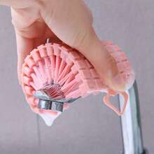 1pc Multi-Function Soft Bristle Cleaning Brush - Ergonomic Handle, Durable Blue Plastic Laundry, Kitchen, Dishware & Delicate Surface Scrubbing Brush - Gentle & Effective Cleaning Tool, Convenient Grip Design, Sturdy Construction, Home Cleaning Essential - Multi-color - View 3