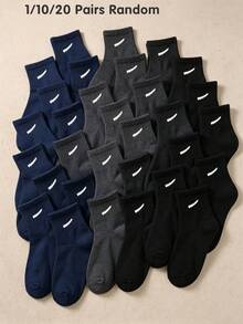 20/10/1 Pair Random Kids Socks For Boys Girls Athletic Ankle Socks Back To School Sports Sock Fall Winter Warm Crew Socks For Halloween Daily Wear - Multicolor - View 2