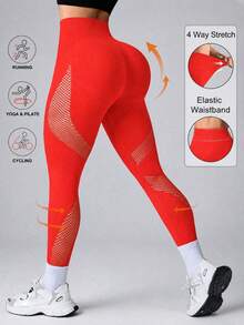 Protective Sports Bras - Red - View 1
