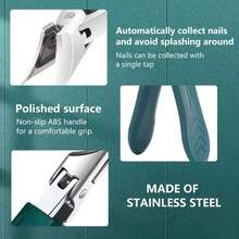 Fingernail & Toenail Clippers - Green - View 6