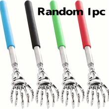 1/3pcs Portable Telescopic Back Scratcher, Random Color - Extendable 21.08-57.91cm, With Comfortable Grip - Suitable For Elderly, Telescopic Skeleton Claw: Hand-Shaped Scratcher, Unlock New Scratching Positions - Multicolor - View 8