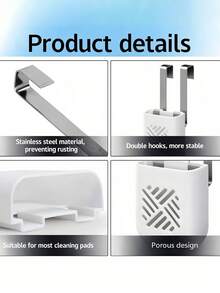 Toilet Tank Cleaner Holder Hanging Toilet Clean Box For Men And Women Toilet Cleaning Tablet Release Box For Kitchen Home Bathroom Classroom Decor Indoor Daily Back To School Travel Holiday Wedding Party Favor Essential Accessory - Multicolor - View 8