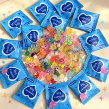 20/40pcs Small Animal Food Bottle Shaped Surprise Gift Bags - Fun Gifts For Easter, Valentine's Day And Other Holidays! Various Colors And Patterns, Perfect For Gifts, Home Decor And Holiday Celebrations - Multicolor - View 1