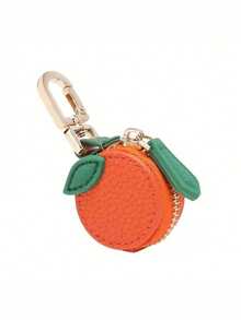 Fruit Keychain, Cute Coin Purse, Keychain Storage Bag, Small Wallet, Accessories, Fashion Accessories Cute Fruit Bag Decoration,Daily Use - Multicolor - View 12