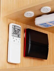 6/12pcs TV And Air Conditioner Remote Control Magnetic Wall Mount, No-Drill Damage-Free Strong Magnetic Sticker, Home Wall Storage Holder, Large Appliance Accessories - View 9