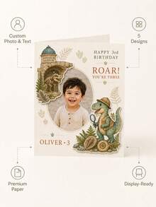 Custom Greeting Card, Personalized Greeting Card With Your Message, Custom Message Card, Personalized Note Card, Thoughtful Greeting Card For Birthdays, Anniversaries, Holidays, Thank You Moments, Celebrations, Friends, Family, Couples And Loved Ones - Multi-color - View 8