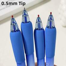 14pcs Cloud Clickable Erasable Pens - 0.5mm Tip/Blue - With Replacement Refills - Smooth Writing/Clear Handwriting - Student Essential Stationery/Teacher Office Supplies - Back To School/Birthday/Holiday Gift - Student Reward - Sets - View 5