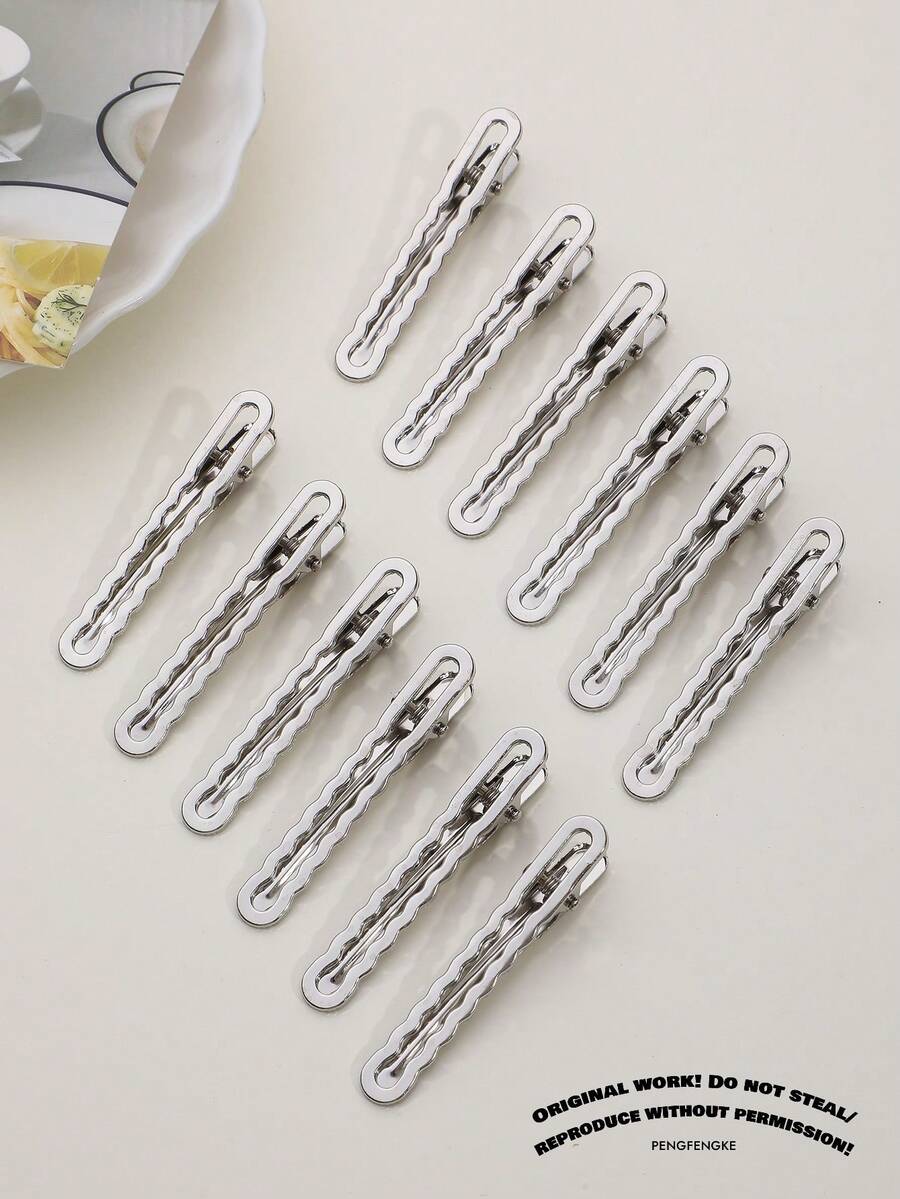 100pcs 5.5cm Fluffy Hair Root Clips, Designed For Hair Salons, High Quality. DIY Hair Styling Tool, Easily Create Voluminous Hair Roots, Add Hair Layers, Perfect Choice For Hair Styling