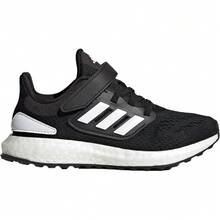 Adidas/Adidas Big Kids Lightweight Hook And Loop Sports Shoes - Black - View 5