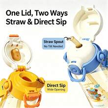 PPSU Sippy Cup, Baby Straw Cup For 6 12 18 Months, Sippy Cup With Straw For Toddlers 1- Years, Baby Water Cup For Drinking And Training,500ml - Multicolor - View 5