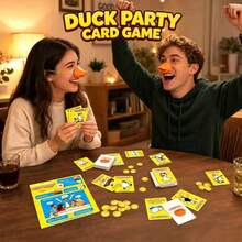 Children's Multi-Player Funny Desktop Party Game, Nose-Wearing Card Table Game Set, Family Gathering Team Building Hilarious Interactive Leisure Toy, Adult And Children's Fun Battle Desktop Mini Game, Suitable For Party, Holiday, Birthday Gift - Multicolor - View 2