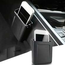 Car Dash Organizer Sticky Car Storage Pocket Adhesive Storage Box Car Console Organizer Car Storage Box For Keys Phones Cards - Black - View 1