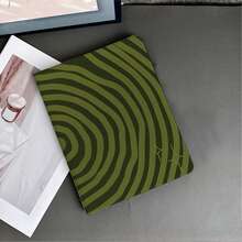 1pc Green Vortex Spiral Star Protective Flip Cover Tablet Case With Pen Slot, Compatible With IPad 10th Gen Smart Case/Air 13(M3 2025)/Air 11/11(A16 2025), Compatible With Oppo Pad, Compatible With Huawei MatePad, Compatible With Vivo Pad, Compatible With Honor Pad, Compatible With Xiaoxin Pad - Multicolor - View 10