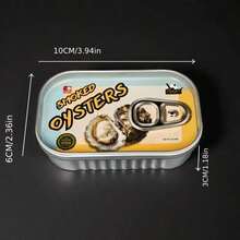 Creative Can-Shaped Metal Storage Box, Vintage Industrial Style, Pull-Ring Opening Design, Suitable For Storing Watches, Jewelry, Coins And Small Items, Desktop Organizer Box For Bedroom And Office Desk - Multicolor - View 6