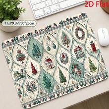 Large Christmas Village Mouse Pad – Compatible With PCs And Laptops – Vintage-Style Holiday Desk Mat – Stain-Resistant & Easy To Clean – Suitable For Home Offices, Gamers, And Professionals – Ideal Gift – 2D Flat Design - Mouse Pad - View 3
